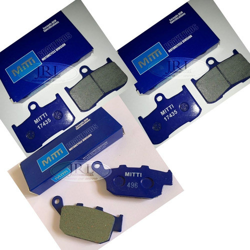 Kit Pastilha De Freio Kawasaki Z 800 Anos 2013 A 2016 0