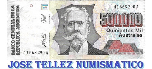 Bottero 2900 Australes 500000 Serie A Mb+ Palermo 0