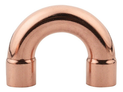 Curva De Cobre 5/8 A 180° Para Soldar Refrigeración 1