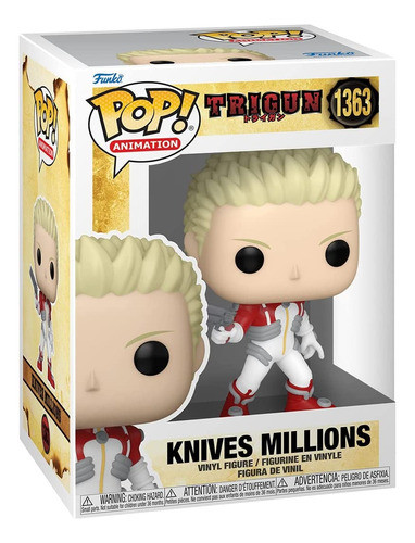 Funko Pop Trigun Knives Millions 0