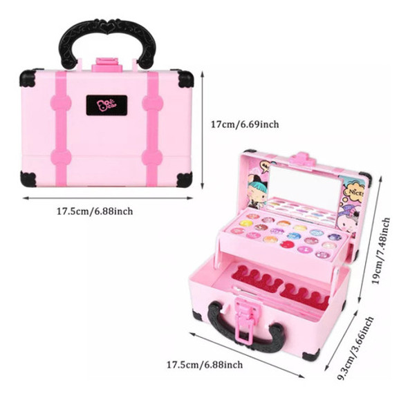 . Kit De Maquiagem Para Crianças, Presente Para Meninas 1