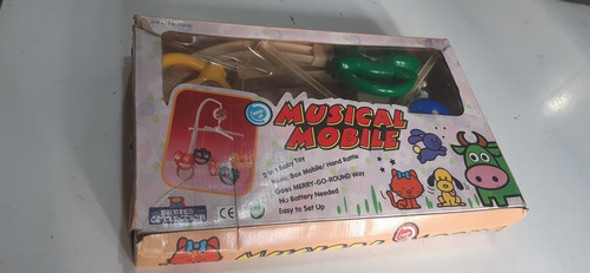 Móvil Cuna Bebé, A Cuerda Antiguo 0