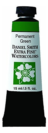 Acuarela Daniel Smith Extra Fine 15ml - Permanent Green 0
