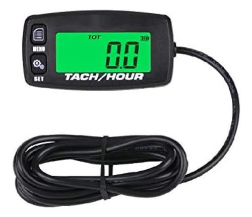 Tacometro Digital Con Memoria Rpm Cuenta Horas Atv Moto Auto 0
