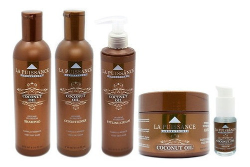 La Puissance Coco Shampoo Enjuague Máscara Serum Crema 3c 0