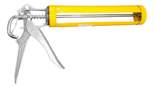 Pistola Pegamento Cartucho Silicona Acero Reforzado 1
