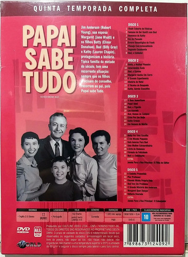 Papai Sabe Tudo 5a Temporada - 38 Episódios Legendad Lacrado 1