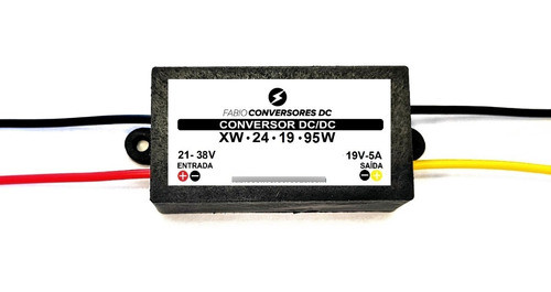 Conversor Tensão Dc-dc  Entrada 24v Saida 19v  5 Amp 0