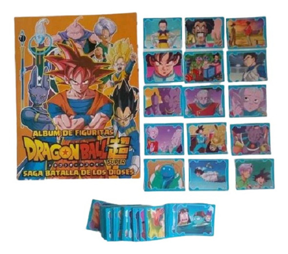 Álbum Dragón Ball Super + 108 Figuritas A Pegar 0