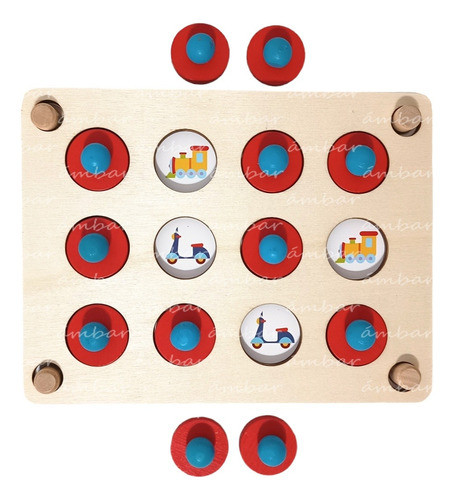 Juego De La Memoria Infantil Juguete Didactico 10 En 1 !!! 1