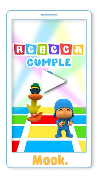 Pocoyó Invitación Animada En Video Digital 0