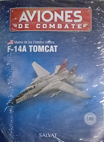 Revista + Avión De Combate N 14. Marina De Los Eeuu. F-14a 0