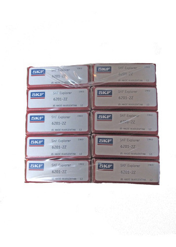 Ruleman Rodamiento Skf - 6201-2z X 10 Unidades 32x12x10 Skf 0