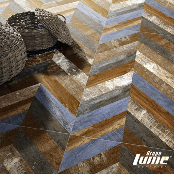 Ceramico Lume Fusion 45x90 Madera Rect 1cal 1