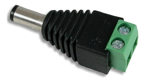 Conector Ficha Plug Macho Alimentacion Dc Camar Led X10 0