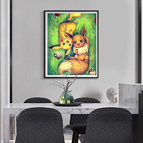 Pinturas Por Numeros De Pikachu, 16 X 20 Pulgadas 1
