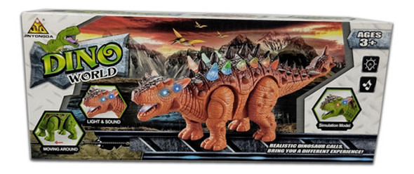Muñeco Dinosaurio Camina Luz Sonido Ploppy 140003 0