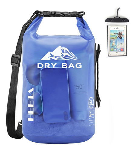 Bolso Impermeable Resistente Al Agua 40l Violeta Clear 0