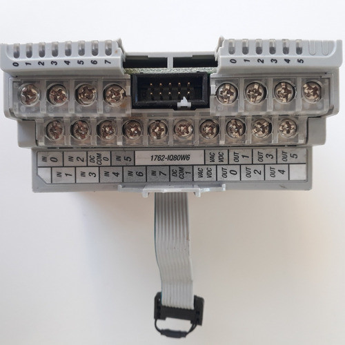 Módulo Entrada Plc Allen Bradley Micrologix 1762-iq80w6 24 V 0