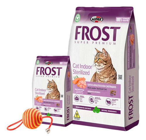 Frost Gato Cat Indoor 8,5kg + Promo Piedras + Envío Gratis! 0