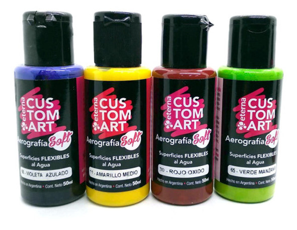 Eterna Custom Art 18 Pintura Aerografica Para Aerógrafos 0