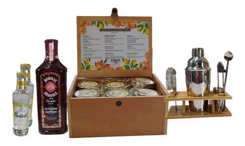 Regalo Empresarial- Combo 3 Botanicos-gin Y Accesorios 0