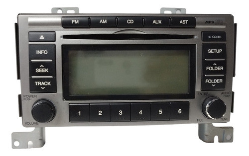Som Rádio Original Hyundai Santa Fé 07-12 0