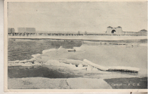 Lote De 2 Postales De Argentina - De Carhue  - Años 40 1