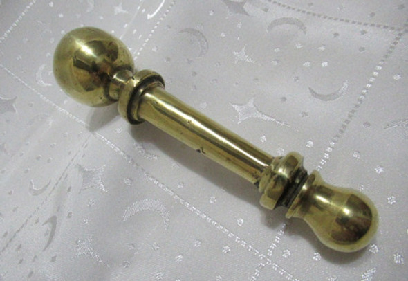 Antiguo Pilón De Bronce Para Mortero 12 Cm Largo 1