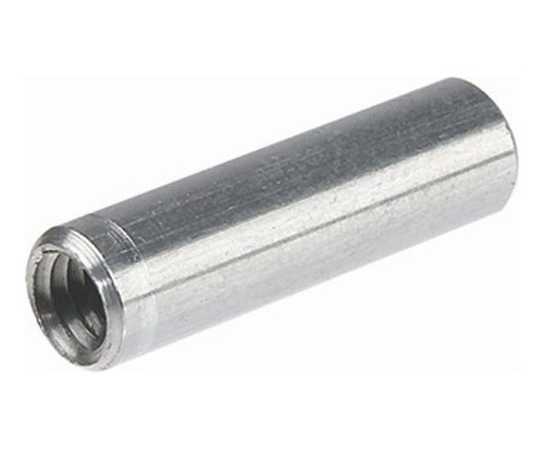 10 Casquillo Roscado Hafele De Acero M4 Diámetro 5 X 18 Mm. 0