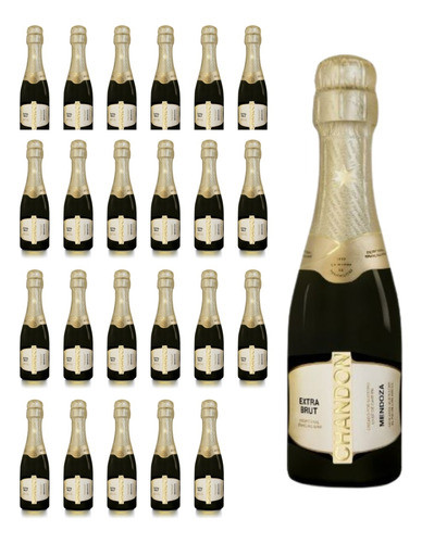 Champagne Chandon Extra Brut 187 X 24 Bot. Quirino Bebidas 0
