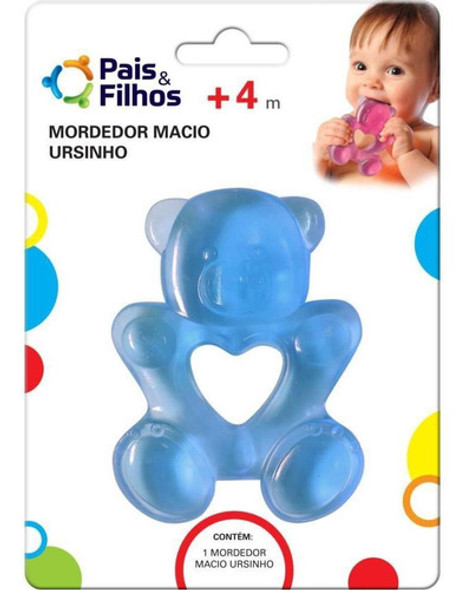 Mordedor Infantil Macio Ursinho Sortido 0 Mordedor Infantil Macio Ursinho Sortido 0