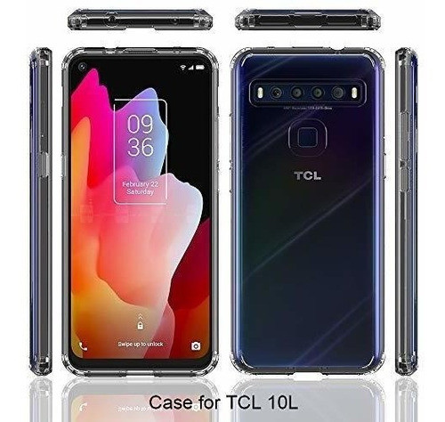 Funda Premiun Transparente Para Tcl 10l  Tcl 10 Lite 1