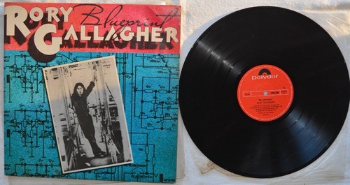 Frt Grátis Rory Galagher Blueprint Lp Nacional Original 1973 0