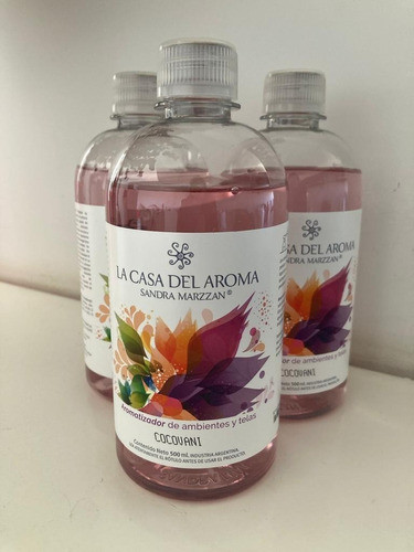 Aromatizador De Ambientes Y Telas Coco Vain - Sandra Marzzan 1