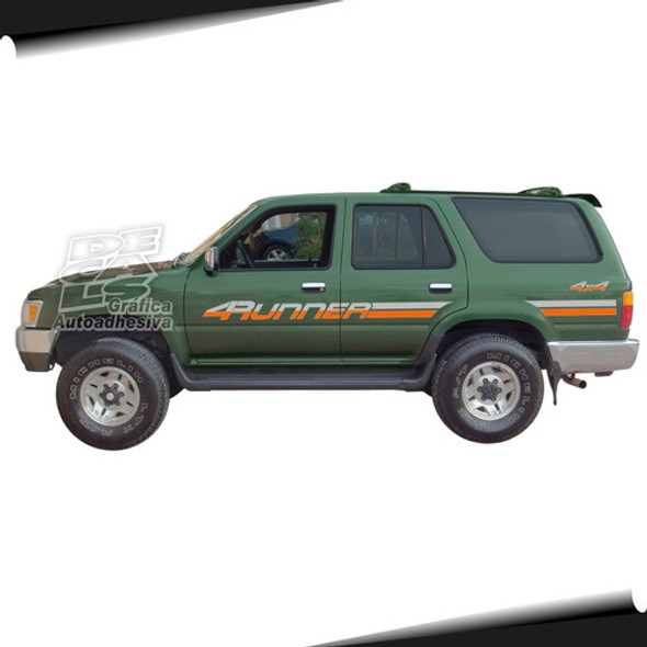 Calco Decoracion Toyota Hilux 4runner 4x4 1994 Juego 1