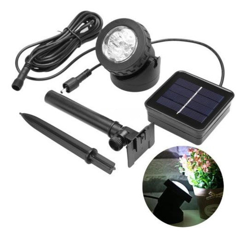 Jardín Al Aire Libre 6 Solar Led Post Cubierta Tapa Cuadrado 0