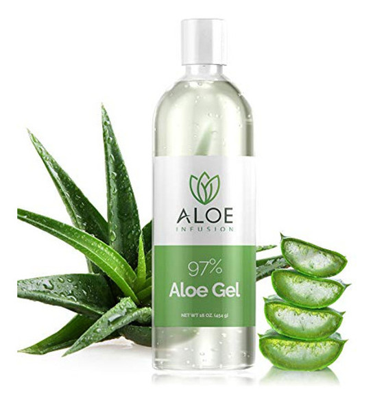 Aloe Infusion Gel De Aloe Vera Orgánico - Hidratante Profund 0 Aloe Infusion Gel De Aloe Vera Orgánico - Hidratante Profund 0