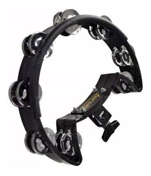 Kit Pandeirola Com Clamp Torelli Tp323bk + Suporte L Ta430 1