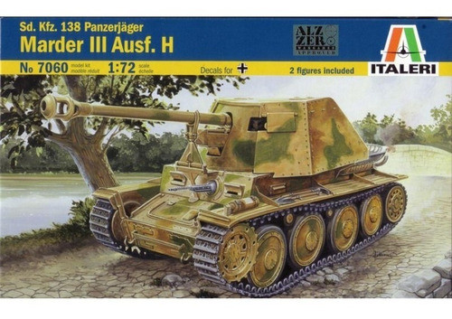 Sd.kfz.138 Marder Iii Ausf.h 1/72 Italeri 0