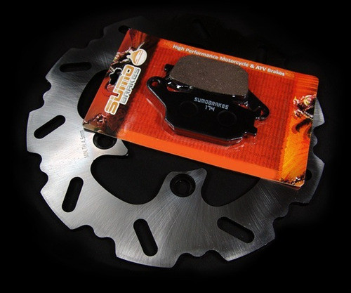 Disco Freno Trasero + Pastillas Suzuki Sv 650 1000 Naked 1