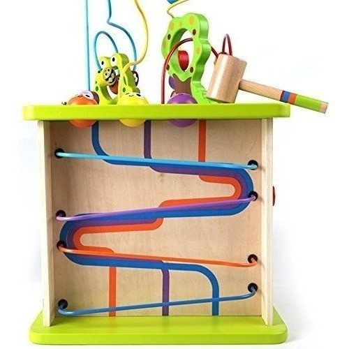 Hape Country Critters - Cubo De Juego De Madera Para Niños 1