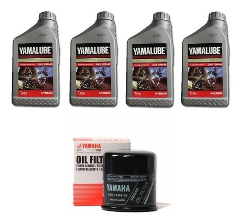 Kit Service Original Yamaha R1 Filtro+aceite Yh Top Ra 0