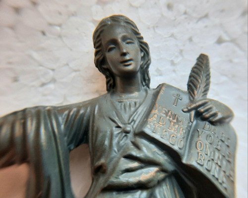 B. Antigo - Imagem Sacra Espanhola De São Pancracio 17,5 Cm 1