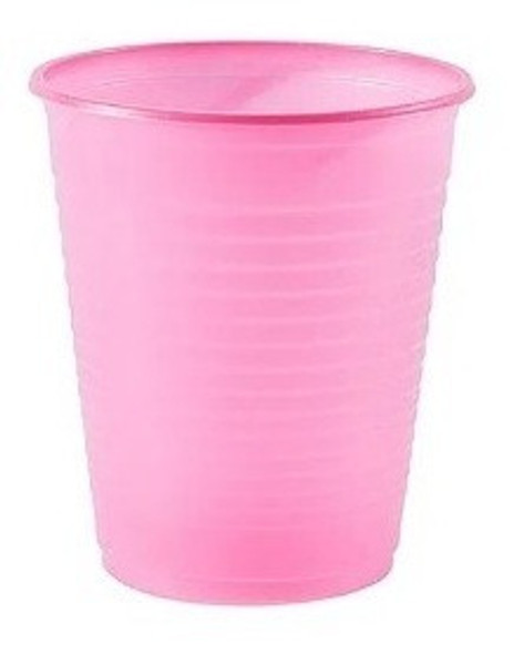 Copo De Plástico ( C: Rosa - C.: 200 Ml ) - Contém 100 Un. 0