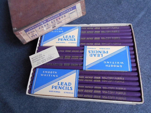 Lápiz Copiativo Violeta. Israel Copy '50 Tatuaje Caja X 72 0