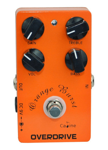 Pedal Guitarra Caline Overdrive- Orange Burst 0