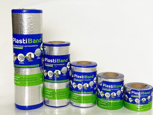 Fitas Manta Asfáltica 15cmx10m Aluminizada 5 Unidades 1