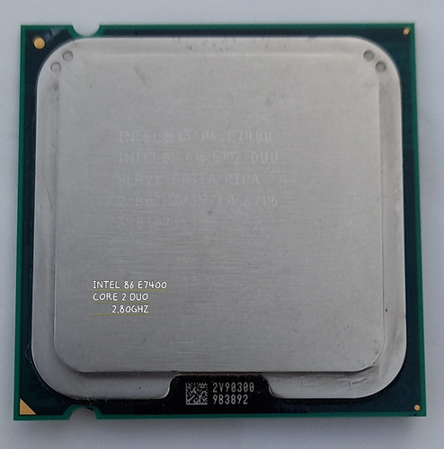 Procesador Intel 86 E7400 Core 2 Duo 0