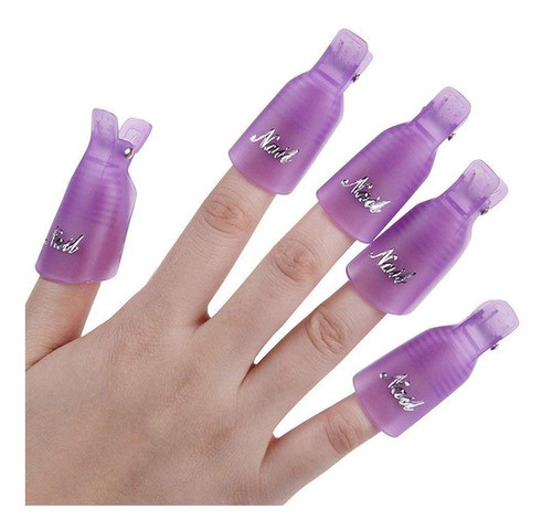 Broches Removedores Esmalte Semipermanente Y Esculpidas X 10 0